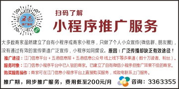 小程序推廣服務與技術推廣服務 數(shù)字化時代企業(yè)增長的雙引擎